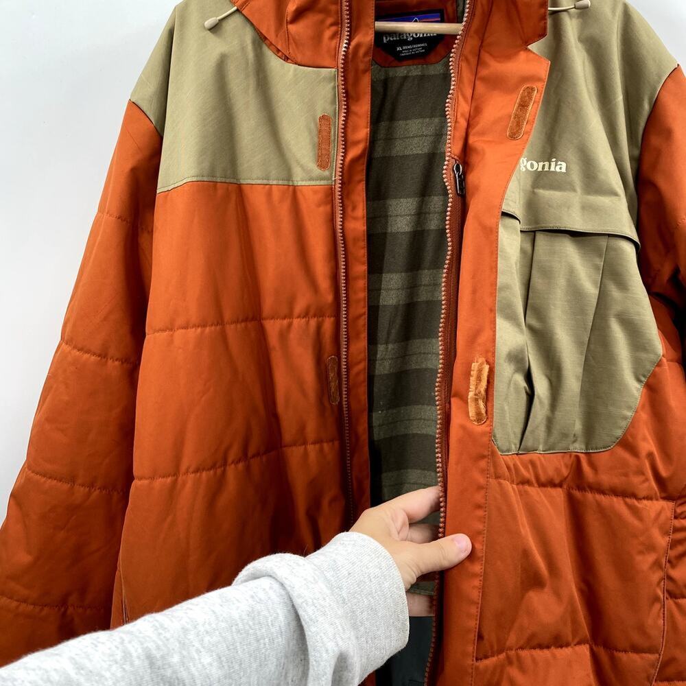 Patagonia orange puffer Rubicon Rider Jacket - Picture 4 of 9